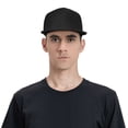thumbnail image 4 of ZICANCN Abstract Guitar Patterns Baseball Caps, Trucker Hats for Men And Women, Adjustable Breathable Flat Caps, Black, 4 of 6