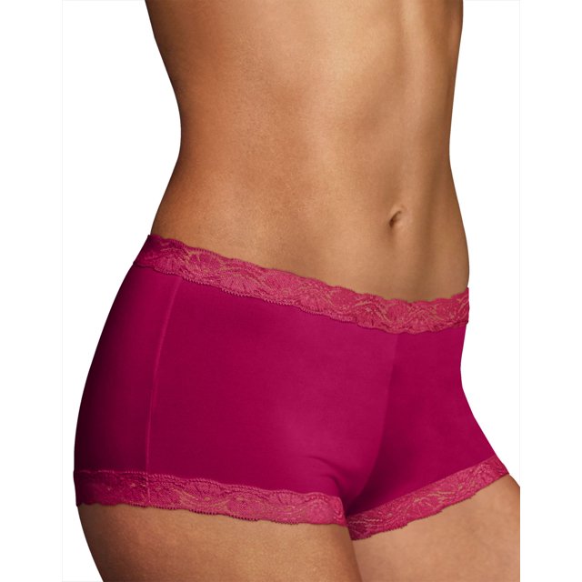 Maidenform Shorty en Microfibre et Dentelle pour Femmes - Article à Succès, 7