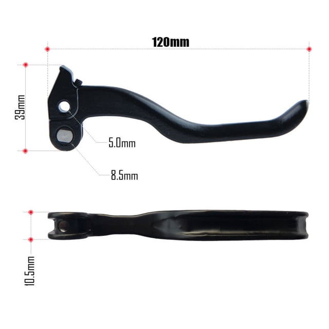 Electric Bicycle Brake Handle Pull Rods 120/103mm Power Off Oil Brake Disc Brake Handle For XOD Brakes Lever Parts