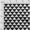 thumbnail image 2 of oneOone Cotton Silk White Fabric Geometric Sewing Craft Projects Fabric Prints By Yard 42 Inch Wide, 2 of 5