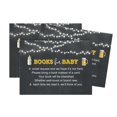 thumbnail image 1 of Inkdotpot 30A Baby is Brewing Gender Neutral Baby Shower Book Request Cards Bring A Book Instead Of A Card Baby Shower Invitations Inserts Games, 1 of 1