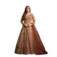 thumbnail image 1 of Robe Anarkali Personnalisée Indienne Pakistanaise Salwar Kameez Designer Robe Bollywood Tenue de Fête, 1 of 5
