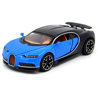 1: 32 Convient pour Bugatti Camron Alliage Simulation Voiture Moulage sous Pression Modèle Dynamique Son et Lumière Jouet Garçon Cadeau d'Anniversaire