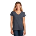 thumbnail image 1 of District T-Shirt Col en V pour Femmes DT8001, 1 of 1