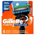 thumbnail image 1 of Gillette Fusion5 ProGlide Razor Refills for Men, 4 Razor Cartridges for FlexBall Razor Handle, 5-Blade Razor Blades, Precision Trimmer for Men, 1 of 14