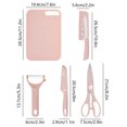 thumbnail image 3 of Dvruxg Kitchen Shears Set, Kitchen Scissors Heavy Duty Meat Scissors Poultry Shears, Contains Scissors、Vegetable Potato Peeler、Paring Knife, Dishwasher Safe Food Cooking Scissors Set, 3 of 5