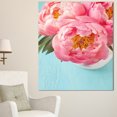 thumbnail image 1 of Design Art - Bunch of Light Pink Peony Flowers, 1 of 3