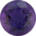 thumbnail image 1 of 3-Stone Heart Amethyst Pendant 14K White Gold, 1 of 1