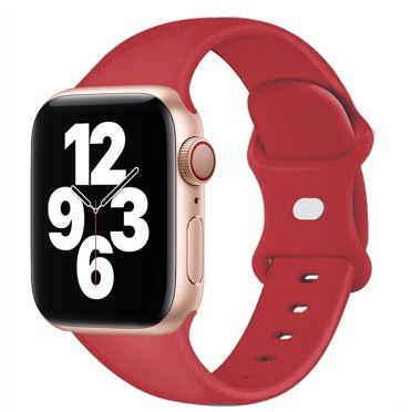 LEIXIUER Band for Apple Watch Bands 40mm Series SE 7 6 5 4 3 2 1 38mm 44mm 42mm 45mm 41mm,Women and Men Sport Apple Watch Bands,Soft Silicone Strap Replacement for iWatch Bands