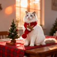 thumbnail image 3 of Knit Christmas Pet Scarf Cat Dog Holiday Accessory Apparel, 3 of 6
