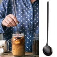 thumbnail image 1 of Lisbinx 304 Stainless Steel Coffee Stirring Spoon - Small Round Stirrer for Coffee, Tea & Cocktails - Rustproof & Dishwasher Safe - Elegant Modern Designs - 1 Piece, 1 of 6
