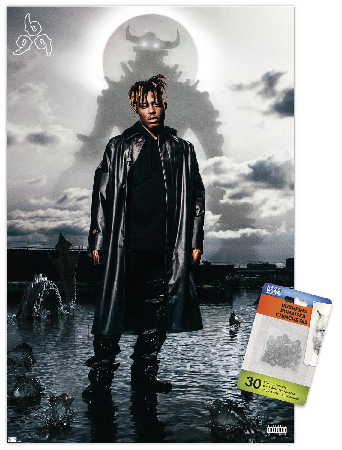 Juice WRLD - Fighting Demons Album Cover Wall Poster