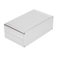 thumbnail image 3 of Aluminium Electric Box, Waterproof 62x178x100mm Silver Junction Case Wide Use  For DIY, 3 of 8