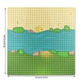 thumbnail image 2 of Plaque de Base Briques de Construction pour Tout-Petits Plaque de Base Plate Jouet Planche pour Adultes Enfants Décor Ensemble de Jeu Pièces de Rechange Cadeaux Herbe Type 1, 2 of 9