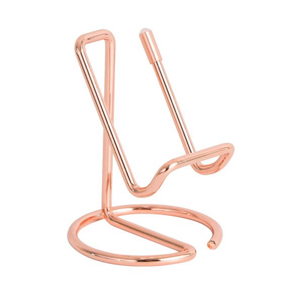 EGNMCR Business Card For Desk, Wrought Iron Wire Type Metal Mobile Phone Mobile phone storage