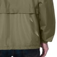 thumbnail image 3 of SHTXOZHI Manteau de Pluie pour Homme Imperméable Coupe-Vent Pliable à Capuche Imperméable pour Plein Air Randonnée Voyage, 3 of 6