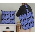 thumbnail image 5 of Soimoi Blue Cotton Poplin Fabric Dots & Circle Geometric Print Sewing Fabric Yard 56 Inch Wide, 5 of 5