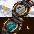 thumbnail image 4 of Montres pour Enfants Garçons Filles Montre Numérique Extérieur Étanche Montre de Sport avec Lumière LED Réveil Chronomètre Cadeau d'Anniversaire pour Enfants, 4 of 6