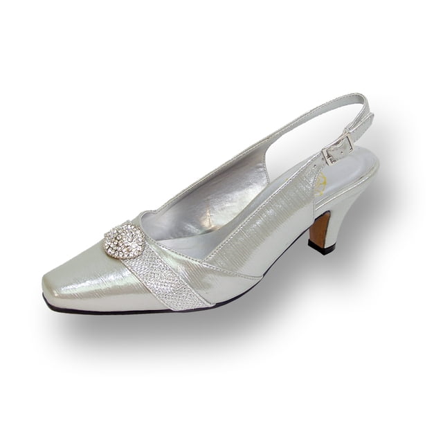 FLORAL Chaussures de Soirée pour Femmes en Eva à Largeur Grand