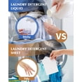 thumbnail image 4 of BellaLuce Feuilles de Détergent à Lessive Écologiques Sans Plastique, Parfum Santal, 240 Brassées, 120 Unités, 4 of 8