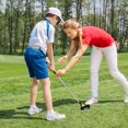 thumbnail image 2 of Ultimate Junior Golf Club Set for Children Includes 165CC #3 Fairway Wood & #7 Iron Blue, 2 of 10