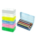thumbnail image 1 of Tyidzon Pencil Case Clear Pencil Case Pencil Box, Boxes With Snap-tight Lid Stackable Design Plastic Pencil Box, Pencil Boxes, 1 of 2
