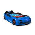 thumbnail image 4 of LAMBO RX Twin Race Car Bed with LED & Sound FX, Kids Racecar Bedroom Furniture, Racing Car Twin Bed, 4 of 5