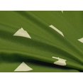 thumbnail image 4 of oneOone Rayon Dark Green Fabric Triangle Geometric Fabric For Sewing Printed Craft Fabric By The Yard 56 Inch Wide, 4 of 5