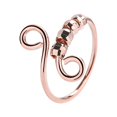 thumbnail image 4 of Anxiety Fidget Ring Women Spinning Rings With Beads Stress Relief Spinning Ring, 4 of 8