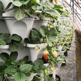 thumbnail image 3 of Plastic Stackable Vertical Flower Plant Pot Holder Garden Planter Decor, 3 of 12