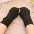 thumbnail image 1 of Harpily Women's Winter Knitted Stretch Keep Warm Riding Gloves with Mobile Phone, 1 of 2