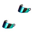 thumbnail image 2 of maskred PC Visor Lens for FF358 396 Full Face Colours 255mm 2Set, 2 of 6