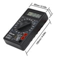 thumbnail image 3 of WorkPro Digital Multimeter with Test Leads - Checks Voltage (AC/DC Volts), Resistance/Ohms, Current (10 Amps), Diode with ON/OFF, 3 of 6