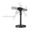 thumbnail image 3 of Sturdy Metal & ABS Desktop Microphone Holder - Fixed 205mm Height, Compact 8.1x4.2x4.2 Inch Design, 347g Lightweight Construction for Stable Mic Placement - Includes 1 Mic Stand, 3 of 6