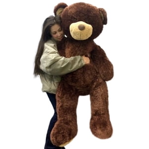 Giant 5 Foot Teddy Bear 60 Inch Soft Brown Oversized Big Plush Teddybear