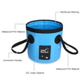 thumbnail image 4 of S SERENABLE Seau Pliable avec Pompe pour Douche Extérieure, 5 Gallons Pliable Portable Orange, 4 of 9