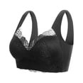thumbnail image 1 of Timegard Lace Bras for Women Wireless Back Smoothing Full Coverage Breathable Comfort Seamless Bras, 1 of 7