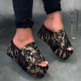 thumbnail image 1 of LSLJS Women's Open Toed Fish Mouth Platform Slippers Platform Sandals And Slippers, Women's Slippers, 1 of 3