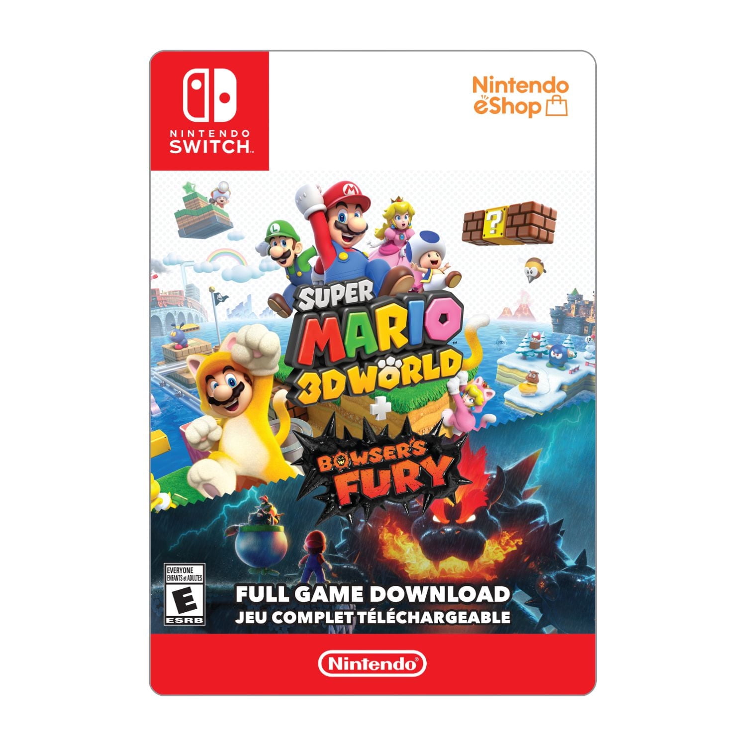Nintendo Switch Super Mario 3D World & Bowser's Fury 79.99
