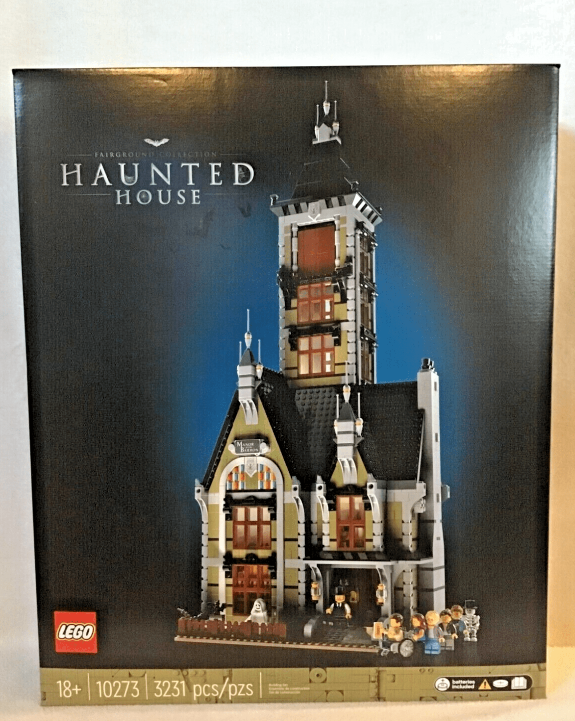 Lego Creator Expert Haunted House 10273 Fairground Collection 3231 Pcs