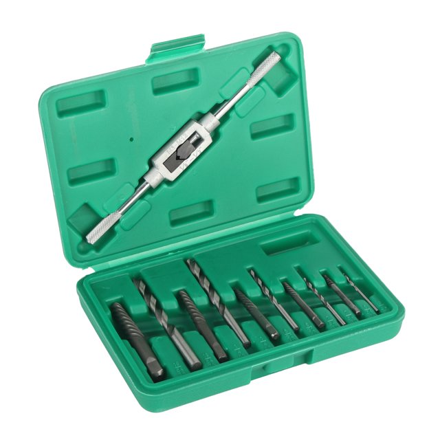 Broches d'Extraction Faciles, 11 Pcs de Vis Brisées, Forets et Ensemble d'Extracteur, Attaches, Outil de Retrait