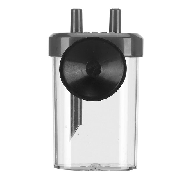 Fyydes Portable Mini CO2 Bubble Counter,Bubble Counter,ABS Aquarium Portable Mini Small Carbon Dioxide CO2 Bubble Counter with Strong Suction Cup Fish Tanks Accessory