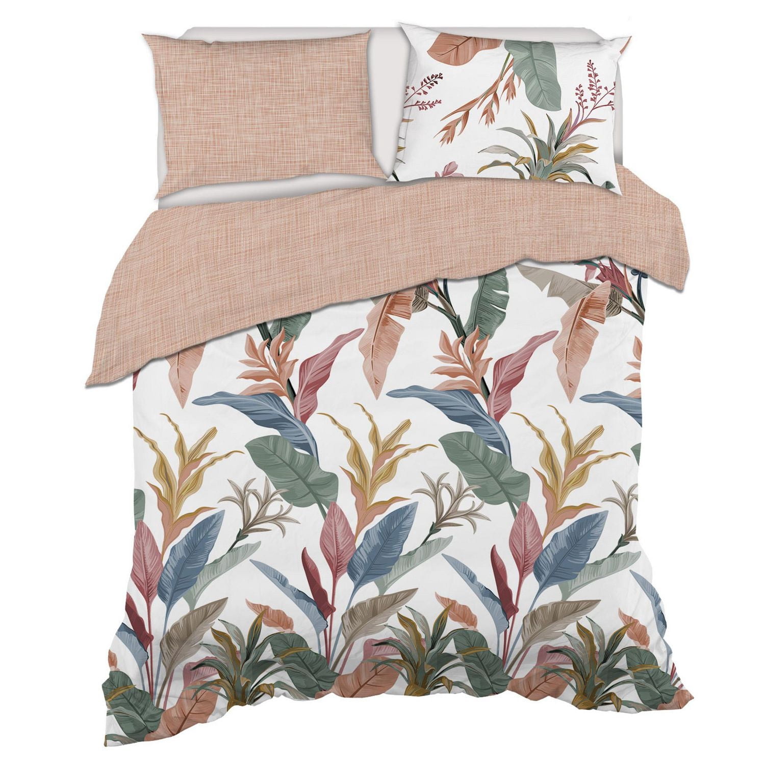 Safdie & Co. Printed Reversible Comforter Set 2PC - Sierra Twin