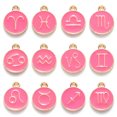 thumbnail image 1 of 12 Constellations Pendentifs Breloques Rondes pour Bricolage Bracelets Fournitures de Fabrication de Colliers, 1 of 6