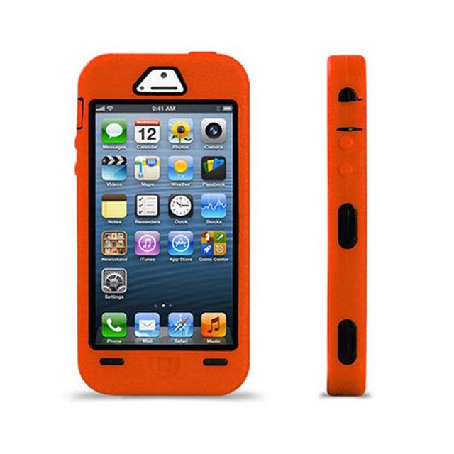 Fresh Fab Finds FFF-ORG-GPCT320 Étui Rigide en Caoutchouc Protecteur de Stylo, Orange