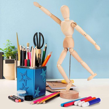 Artistic Mannequin Drawing Mannequin Wooden Human Mannequin For Drawing And Painting 13cm Artistic Mannequin With Base And Flexible Body