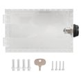 thumbnail image 2 of Thermostat Lock Box, Large Clear Acrylic Guard, Thermostat Protective Guard For Home, Office, School, 2 of 8