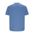 thumbnail image 3 of Besolor Men's Summer T-Shirt Short Sleeve Classic Crew Neck Tee Shirts Casual Solid Color Basic Tops, 3 of 5