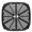 Black, variant on Air Fryer Grill Pan 2pcs Fry Plate Fry Tray Air Fryer Accessories