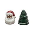 thumbnail image 1 of Holiday Time Cranberry Spice Kids Collection Santa & Tree Salt and Pepper Shaker, 1 of 6